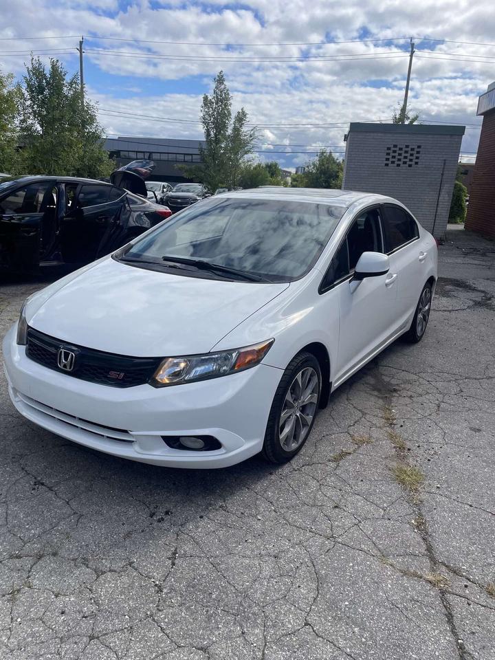 2012 Honda Civic SI 4DR SEDAN NAVUGATION SUNROOF 6 SPEED MANUAL Photo0