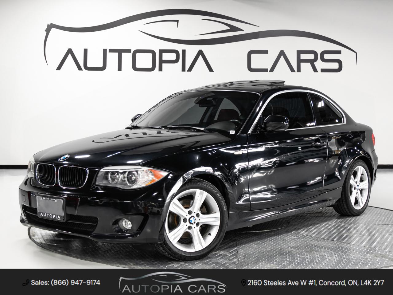 2012 BMW 1 Series COUPE 128i AUTOMATIC RED INT SUNROOF Photo0