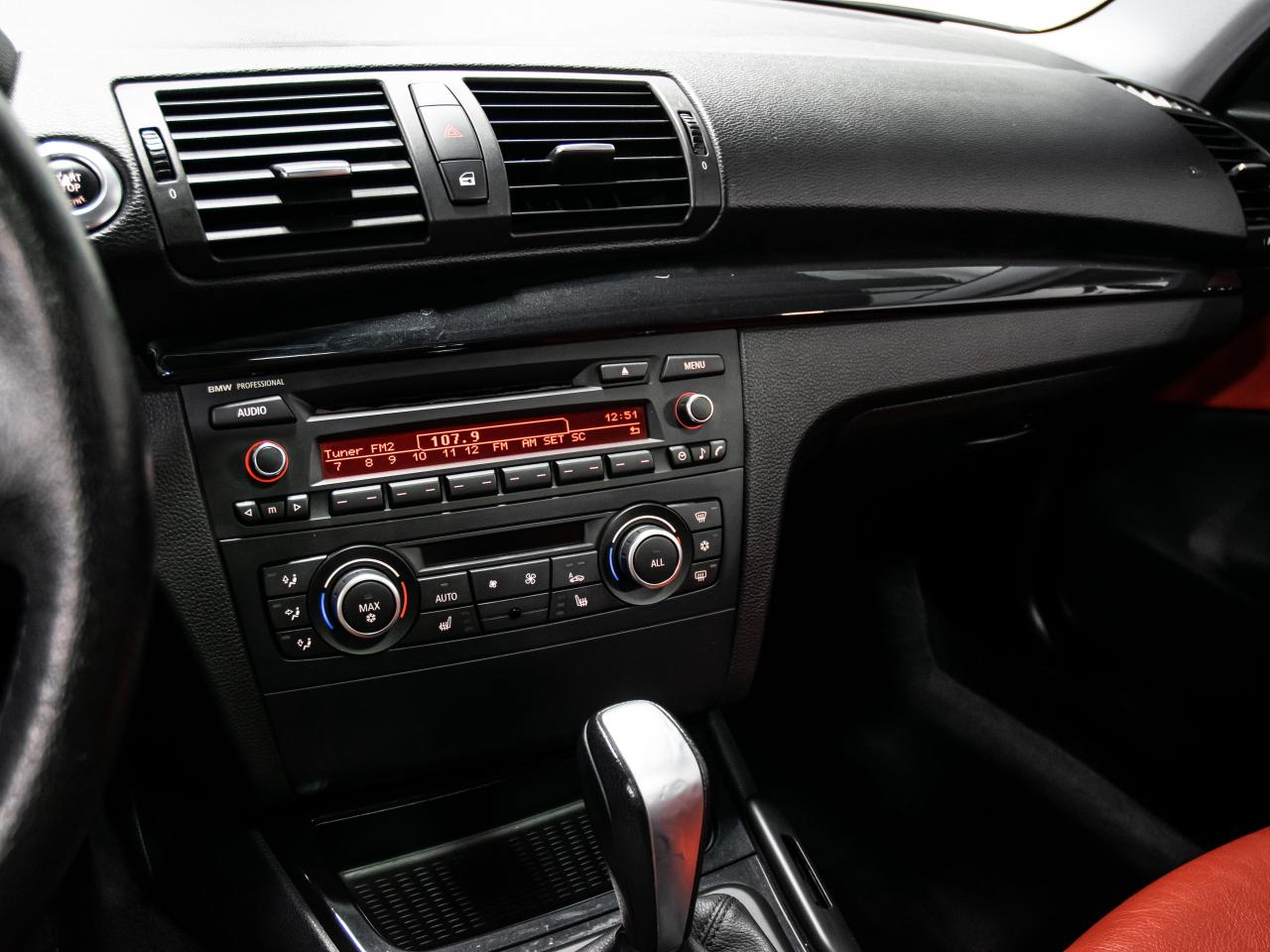 2012 BMW 1 Series COUPE 128i AUTOMATIC RED INT SUNROOF Photo