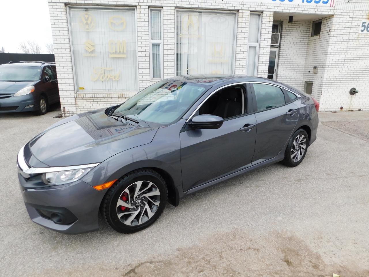 2017 Honda Civic Sedan EX sunroof alloys backup camera push start button Photo