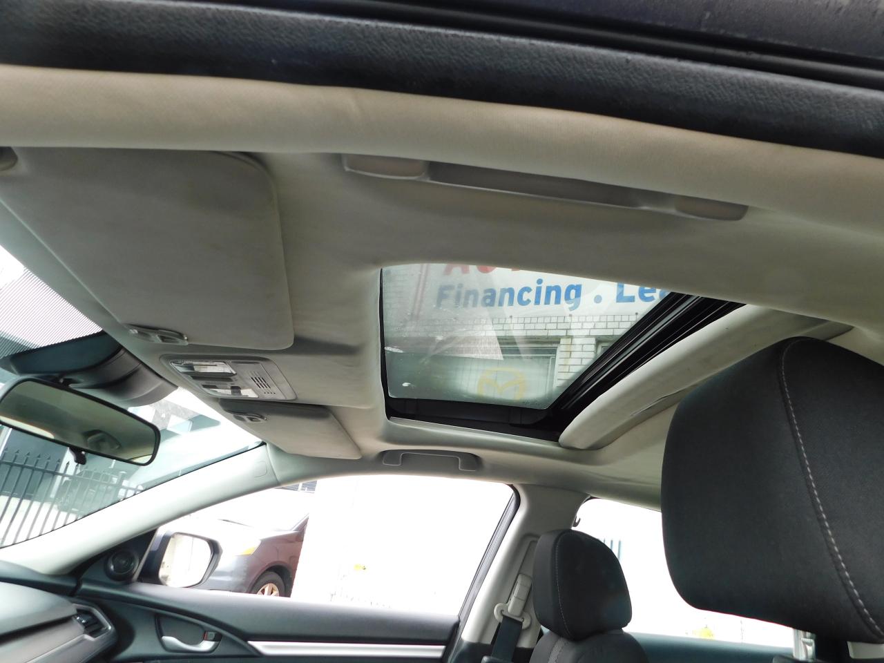 2017 Honda Civic Sedan EX sunroof alloys backup camera push start button Photo