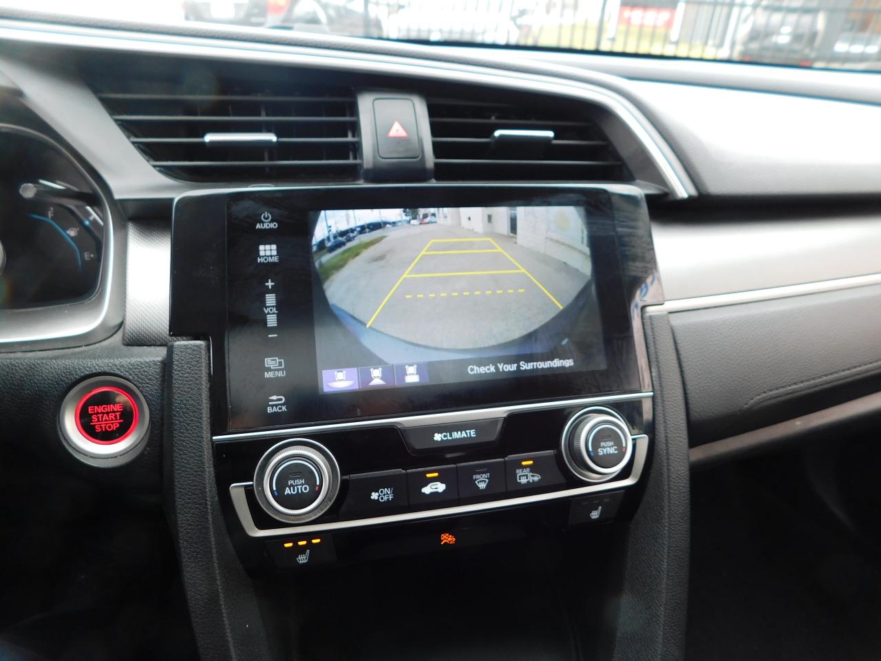 2017 Honda Civic Sedan EX sunroof alloys backup camera push start button Photo