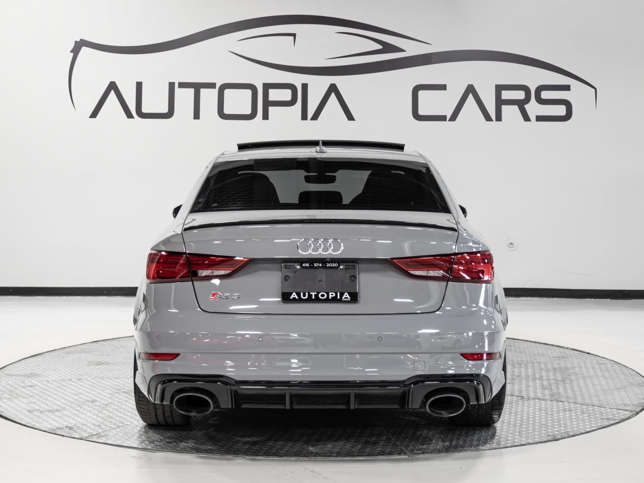 2018 Audi RS 3 Sedan 2.5 TFSI QUATTRO S TRONIC NAVI BLIND SPOTS REAR CA Photo4