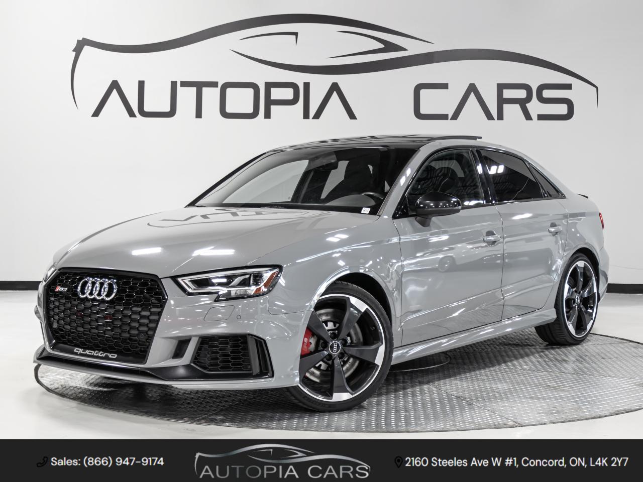 2018 Audi RS 3 Sedan 2.5 TFSI QUATTRO S TRONIC NAVI BLIND SPOTS REAR CA Photo