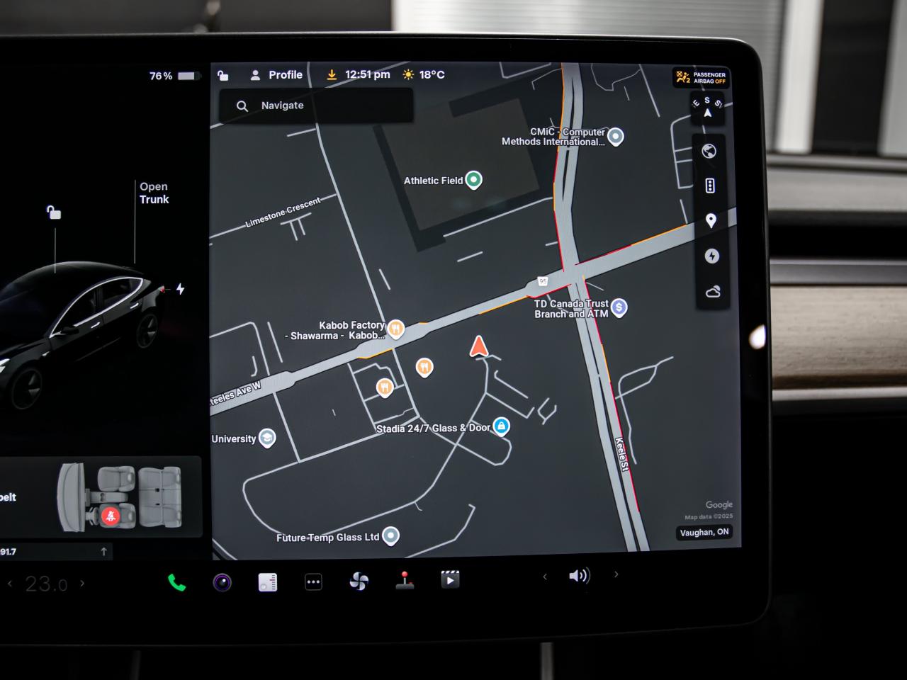 2019 Tesla Model 3 LONG RANGE AWD BLIND SPOTS NAVI REAR CAMERA Photo