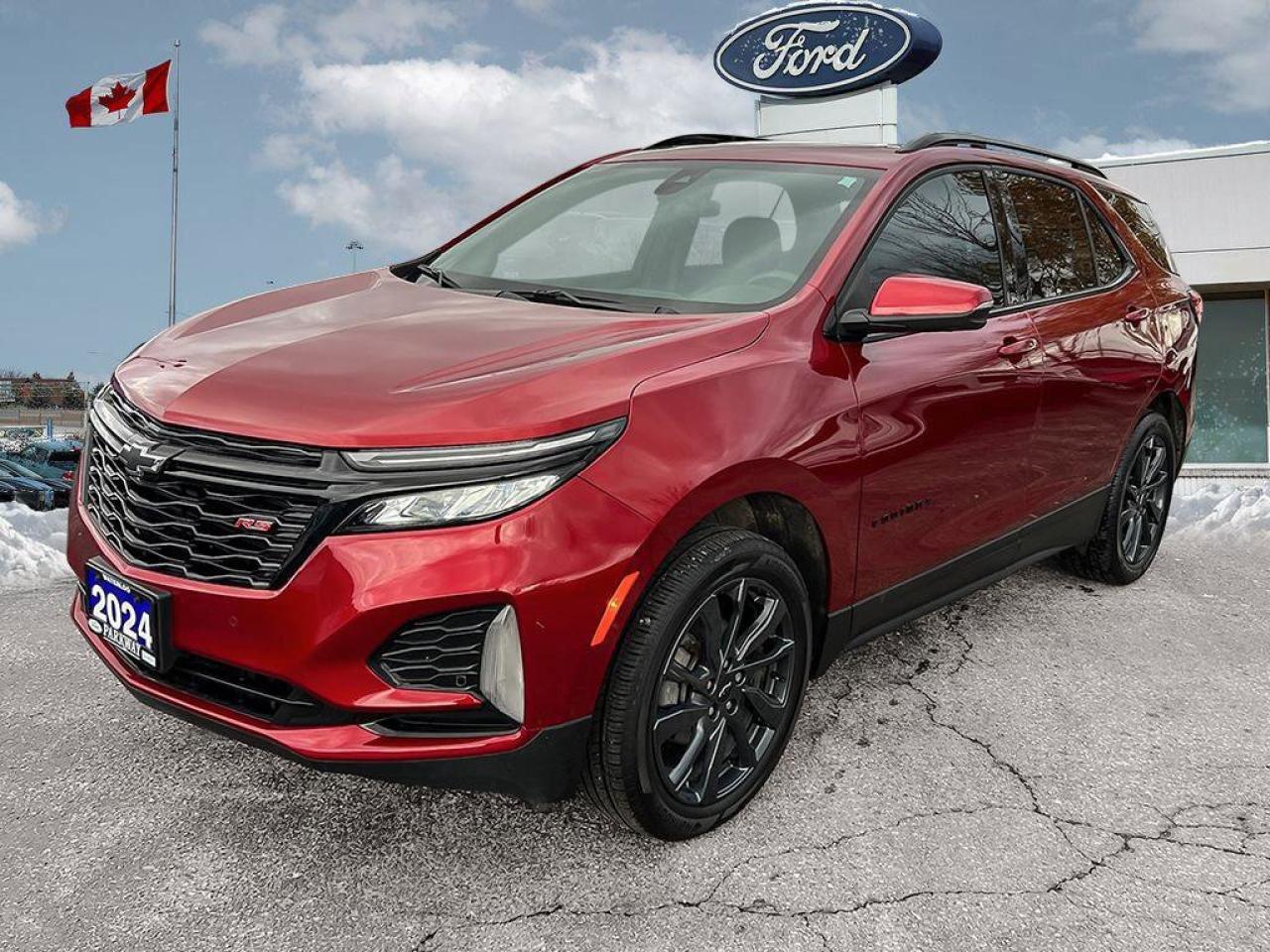 2024 Chevrolet Equinox RS   LEATHER   MOONROOF   AWD LEATHER   MOONROOF Photo