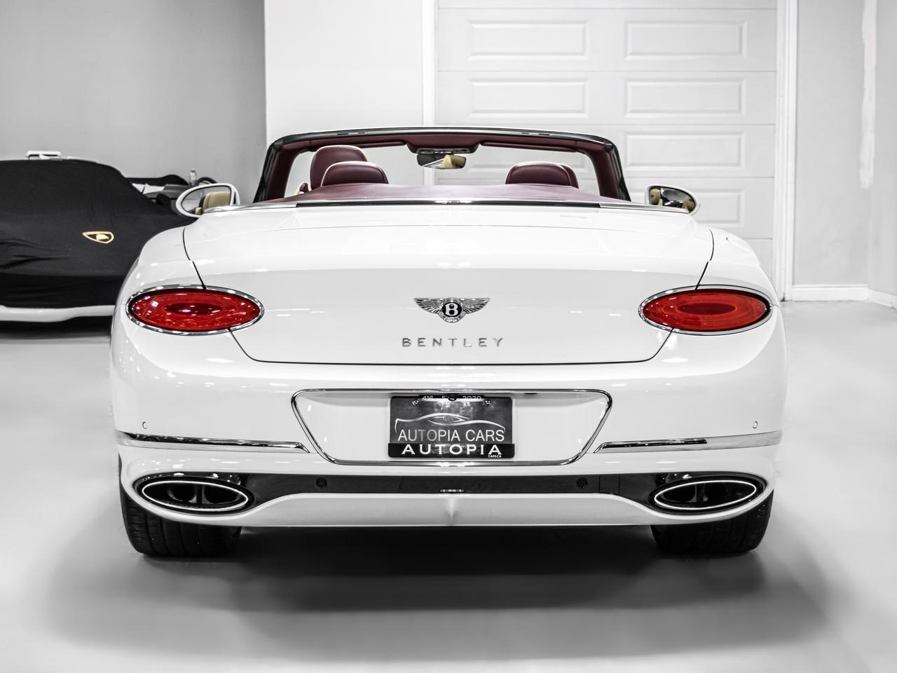 2021 Bentley Continental GT CONVERTIBLE W12  SOFT TOP HEADS UP Photo4