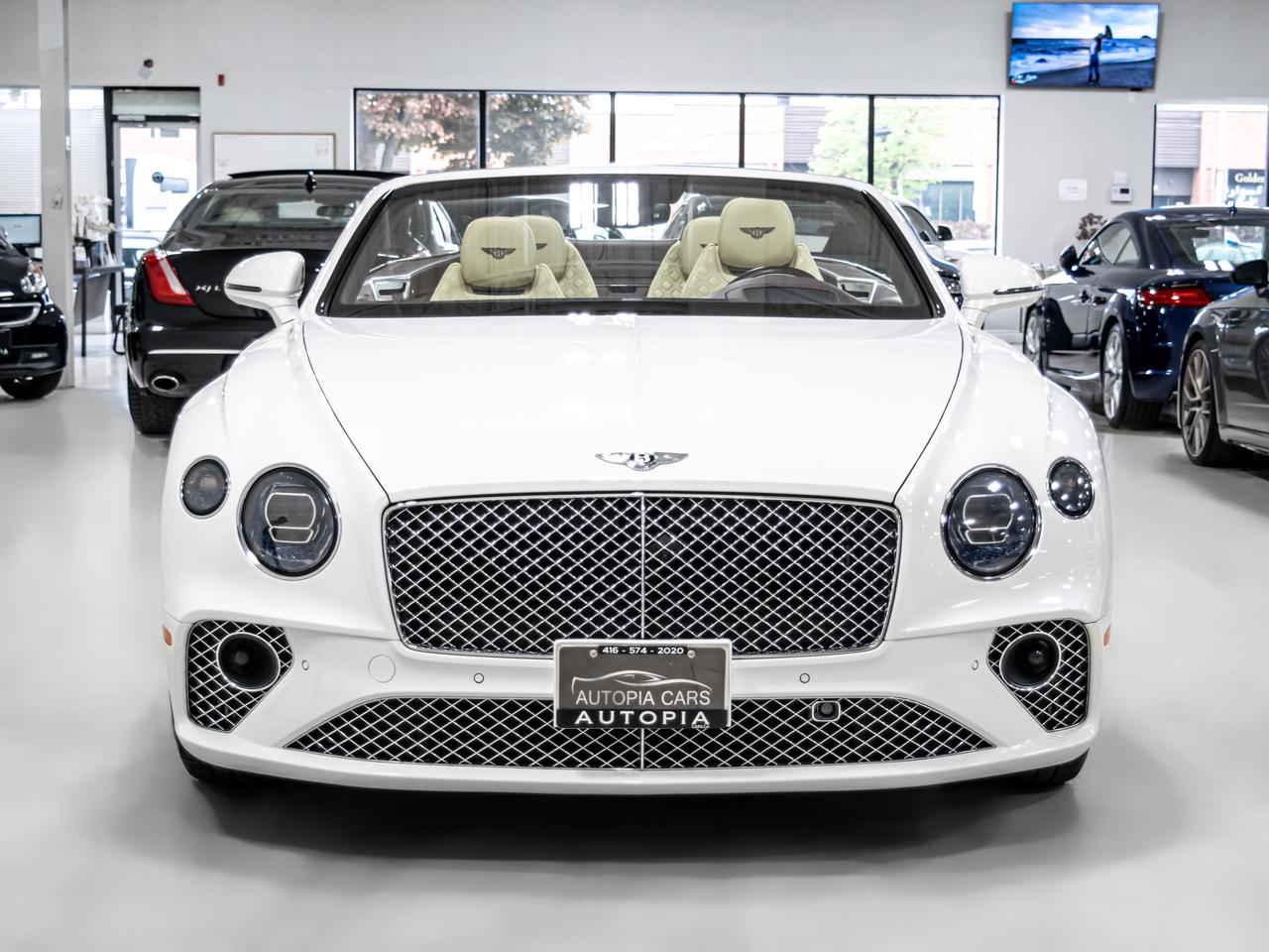 2021 Bentley Continental GT CONVERTIBLE W12  SOFT TOP HEADS UP Photo