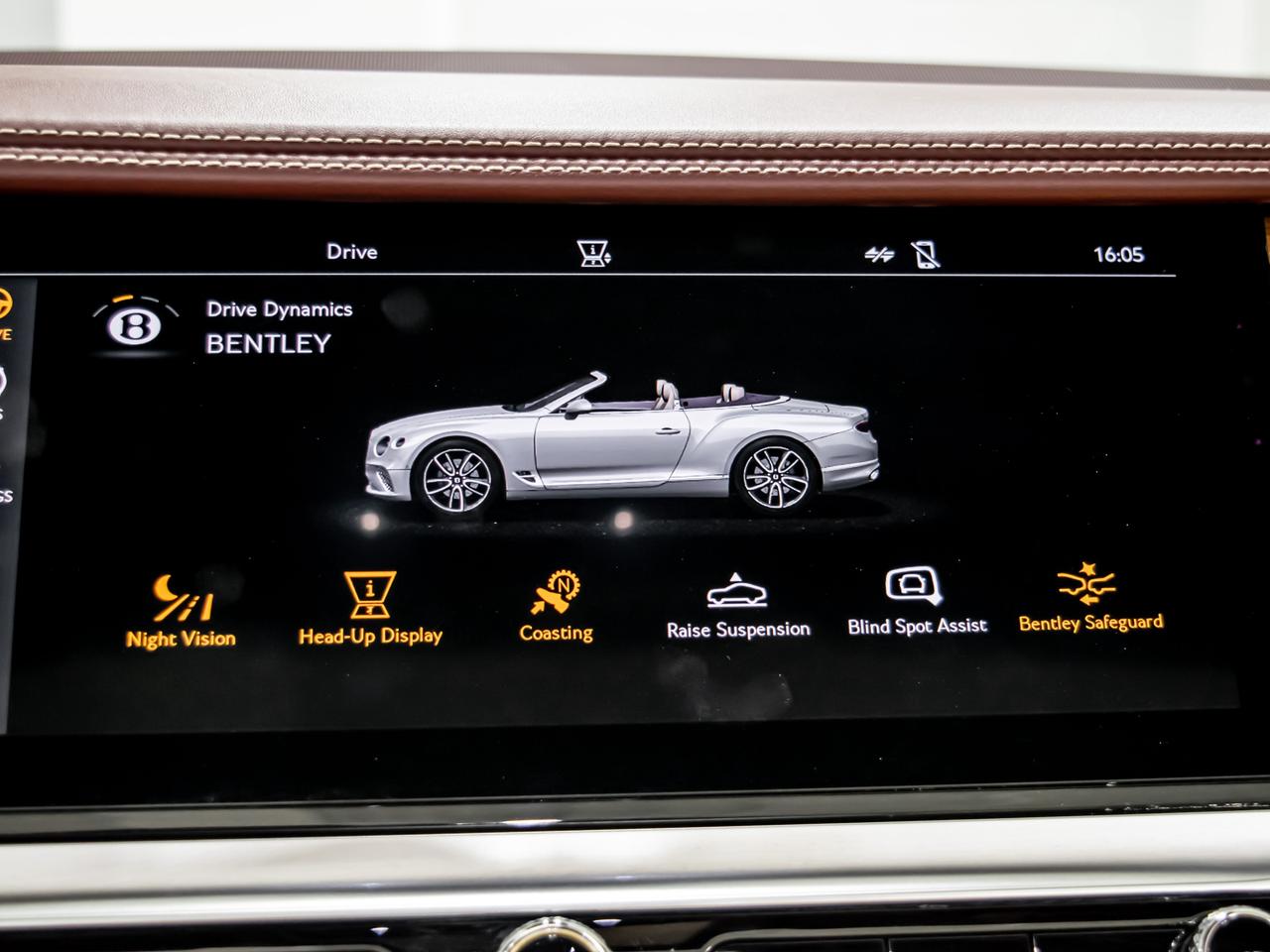 2021 Bentley Continental GT CONVERTIBLE W12  SOFT TOP HEADS UP Photo