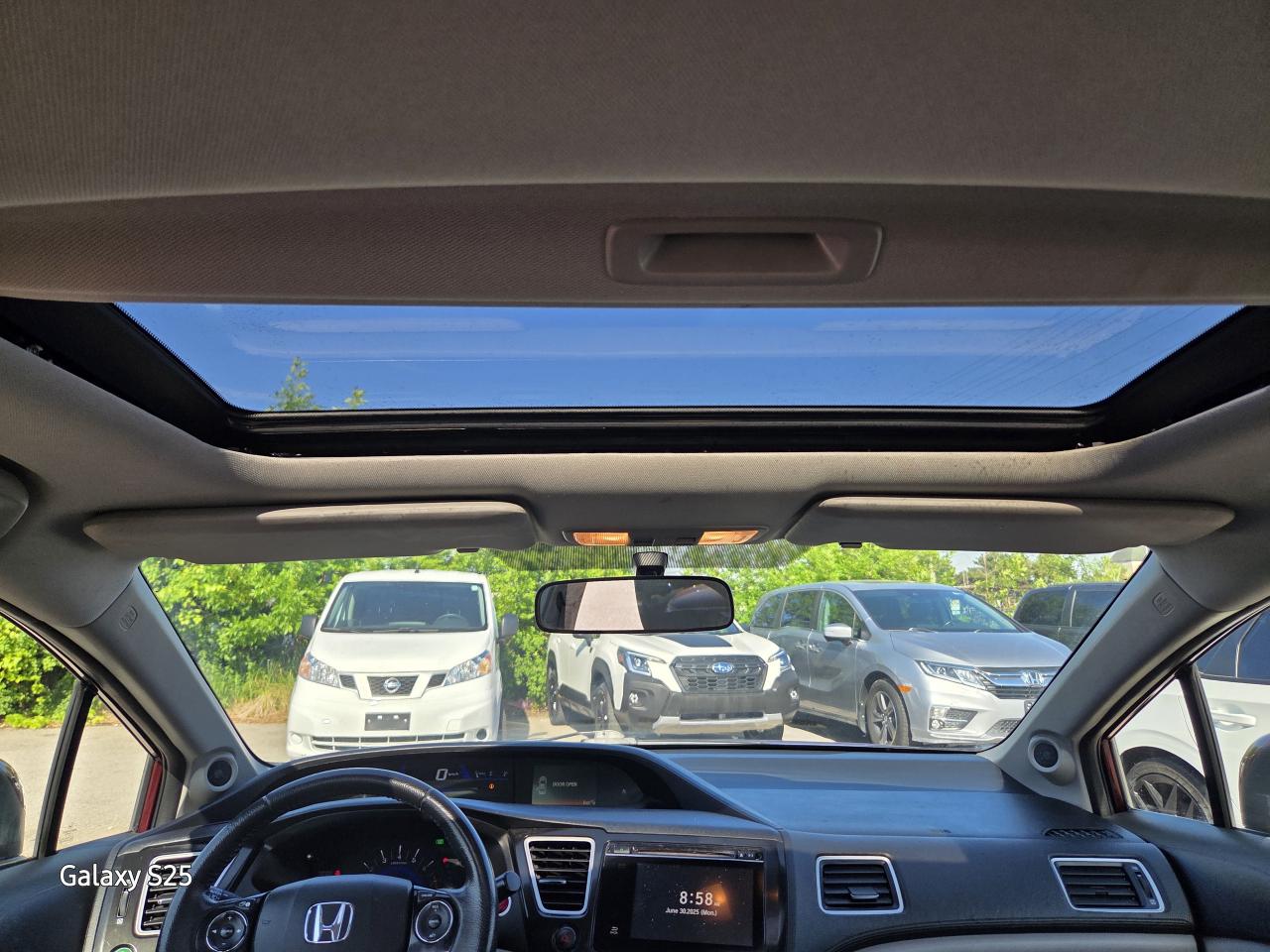 2015 Honda Civic EX ROOF ALLOYS REAR VIEW CAMERA $ 13,888.00 Photo