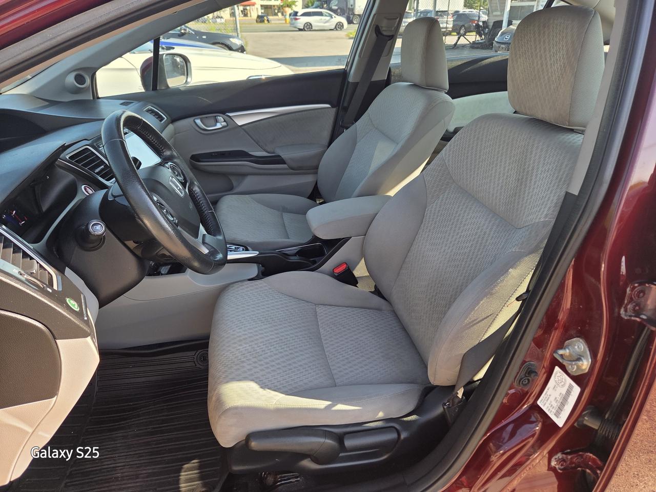 2015 Honda Civic EX ROOF ALLOYS REAR VIEW CAMERA $ 12,888.00 Photo