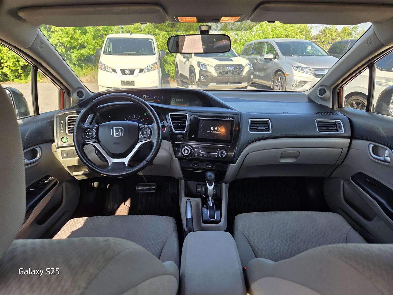 2015 Honda Civic EX ROOF ALLOYS REAR VIEW CAMERA $ 12,888.00 Photo