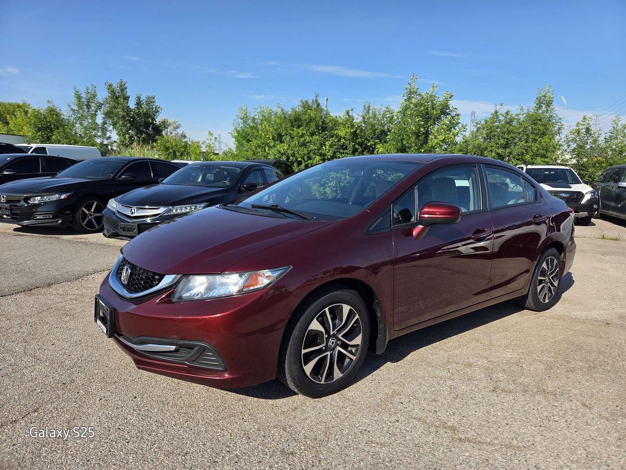 2015 Honda Civic EX ROOF ALLOYS REAR VIEW CAMERA $12,488.00 Photo2