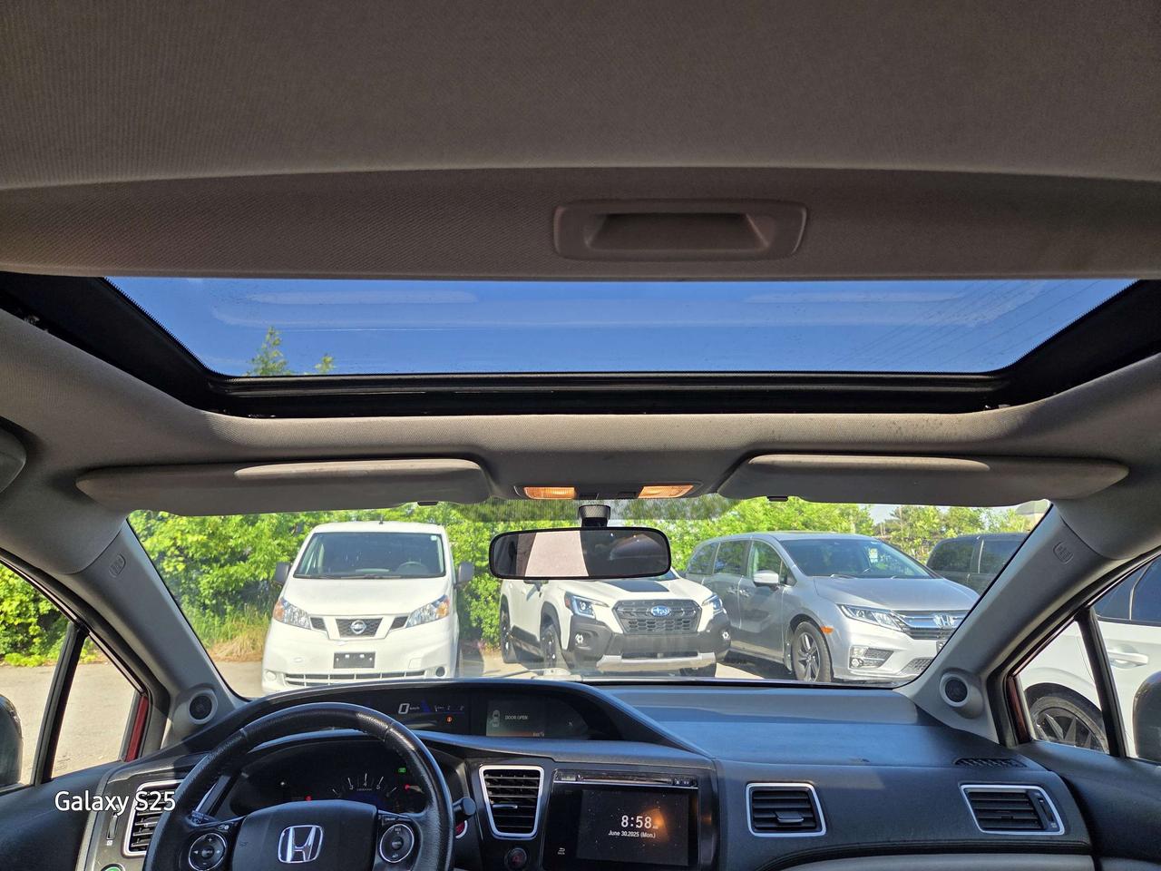 2015 Honda Civic EX ROOF ALLOYS REAR VIEW CAMERA $12,488.00 Photo