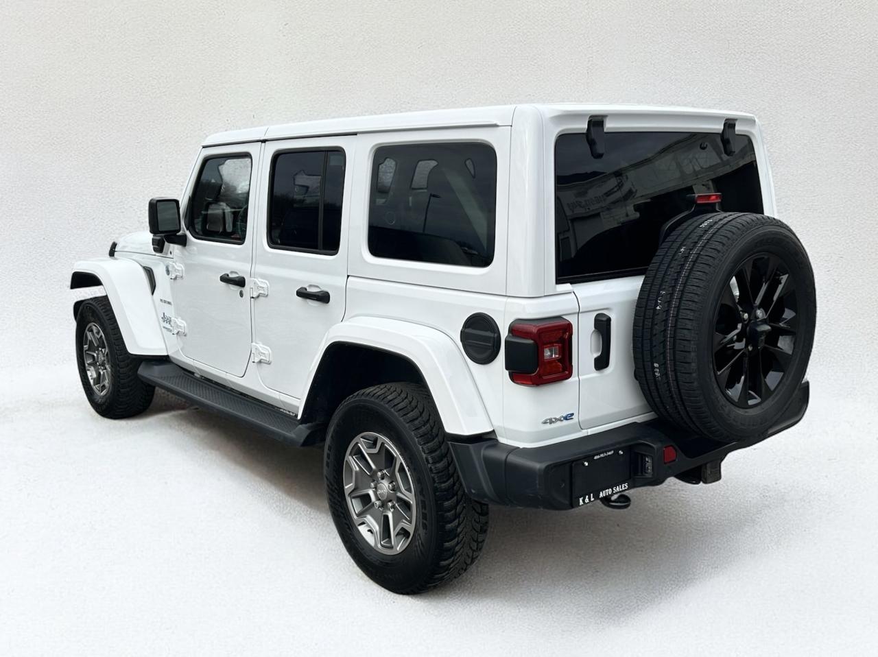 2021 Jeep Wrangler 4xe ~ Unlimited Sahara ~ 4x4 ~ WINTER TIRES Photo