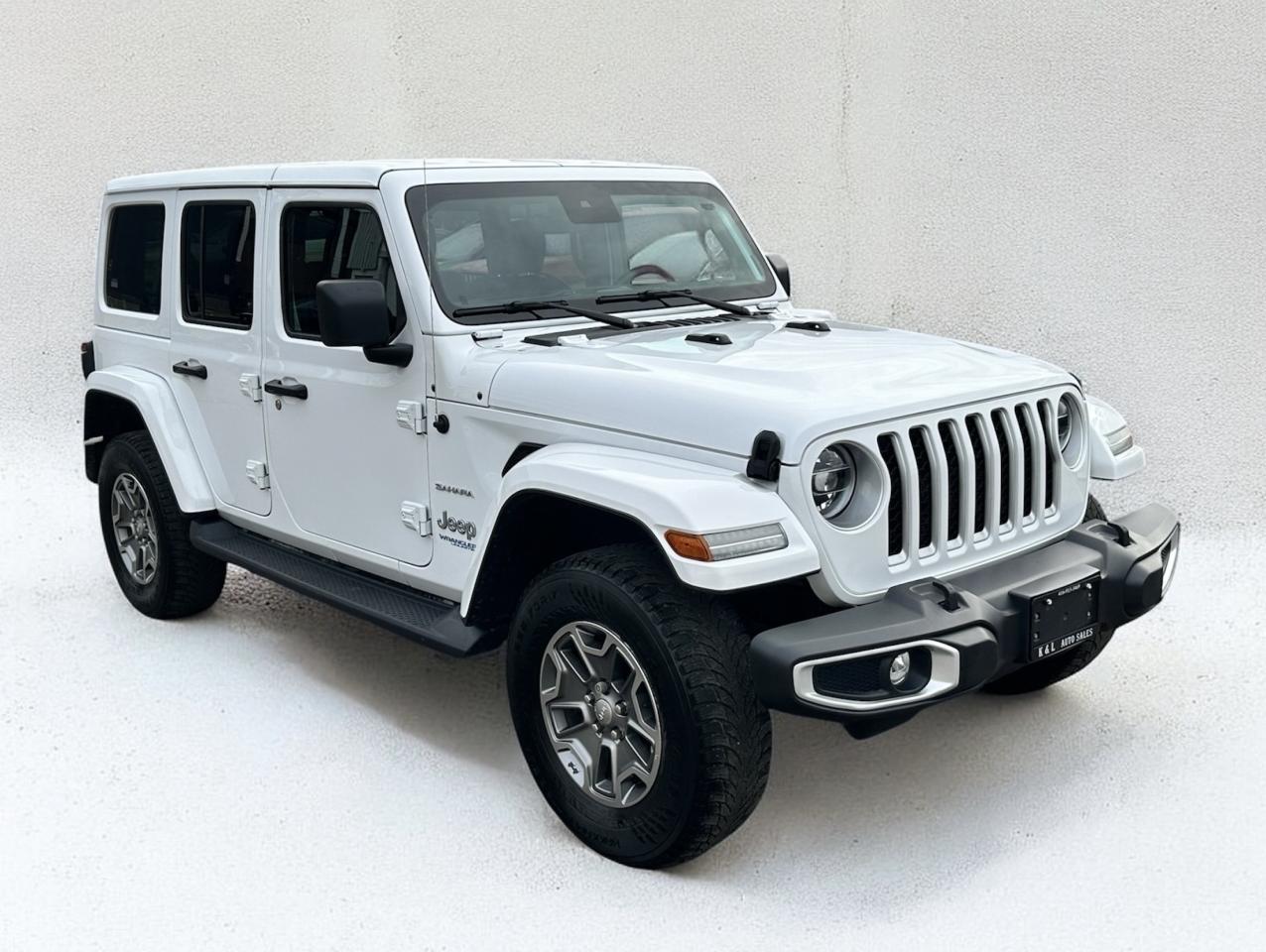 2021 Jeep Wrangler 4xe ~ Unlimited Sahara ~ 4x4 ~ WINTER TIRES Photo