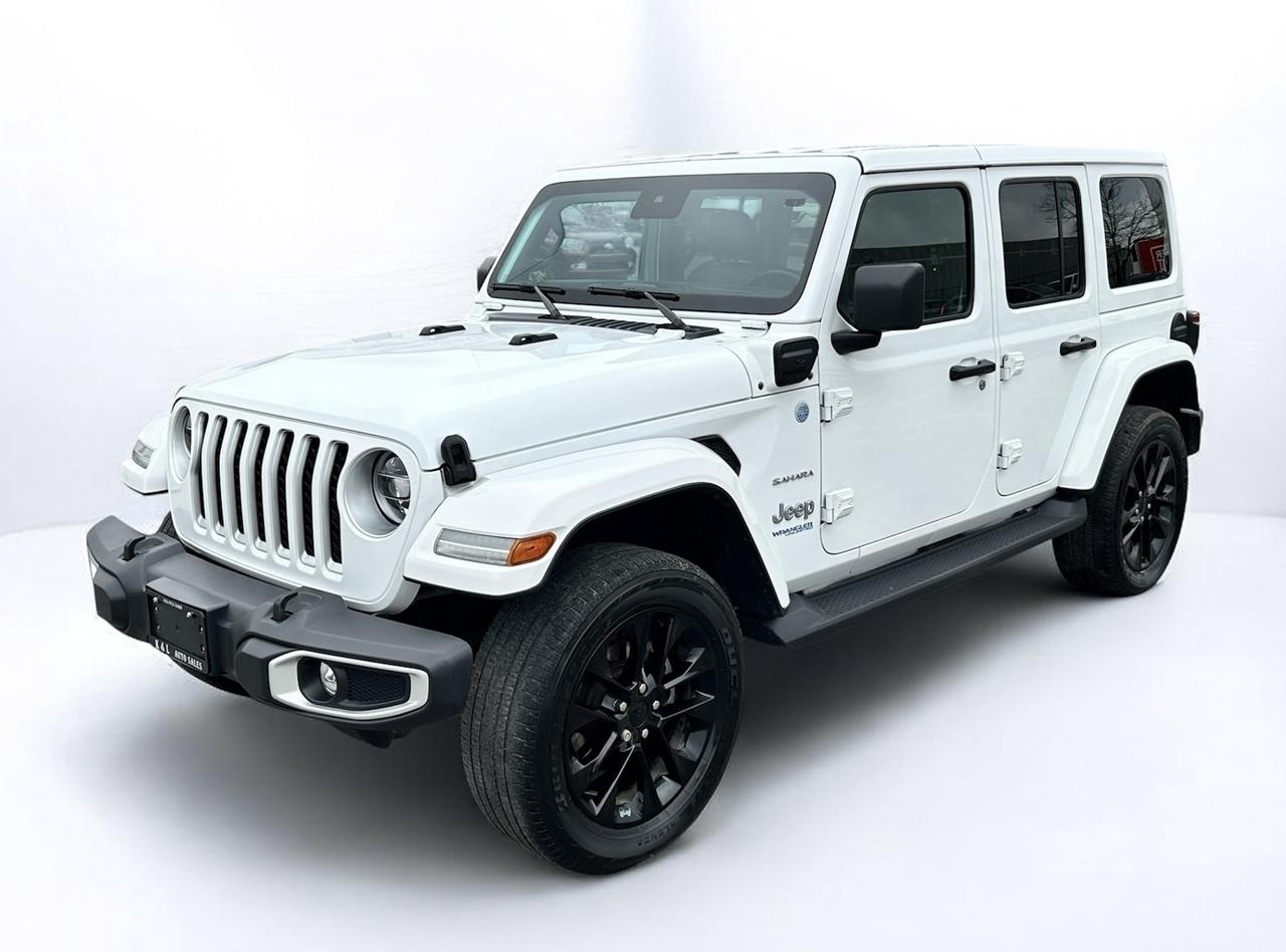 2021 Jeep Wrangler 4xe 4xe ~ Unlimited Sahara ~ 4x4 ~ WINTER TIRES Photo0