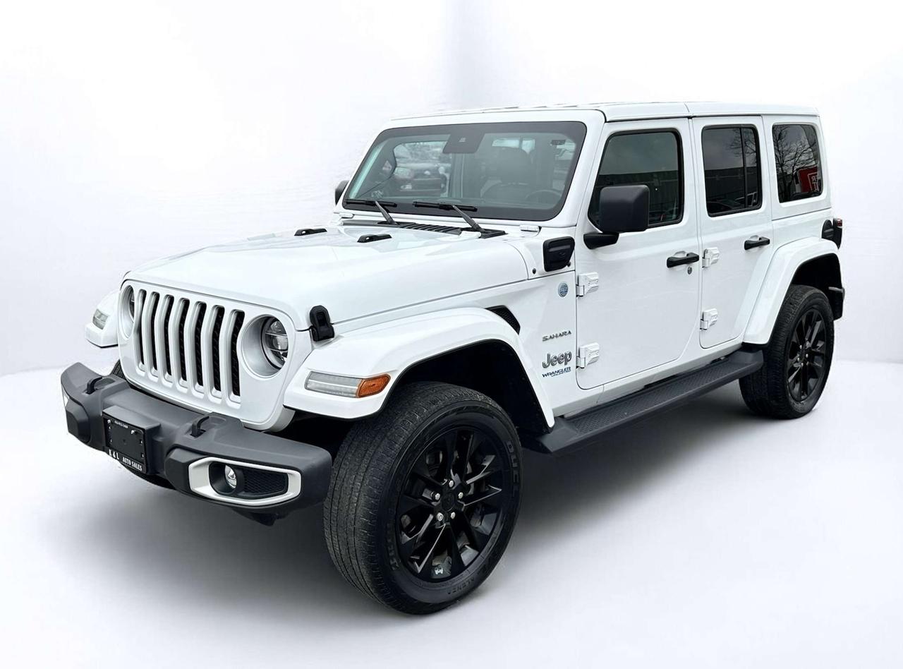 2021 Jeep Wrangler 4xe ~ Unlimited Sahara ~ 4x4 ~ WINTER TIRES Photo