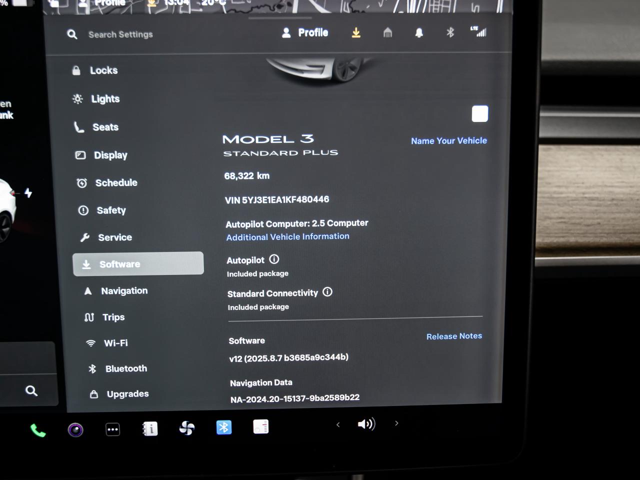 2019 Tesla Model 3 STANDARD RANGE PLUS RWD BLIND SPOTS NAVI REAR CAM Photo