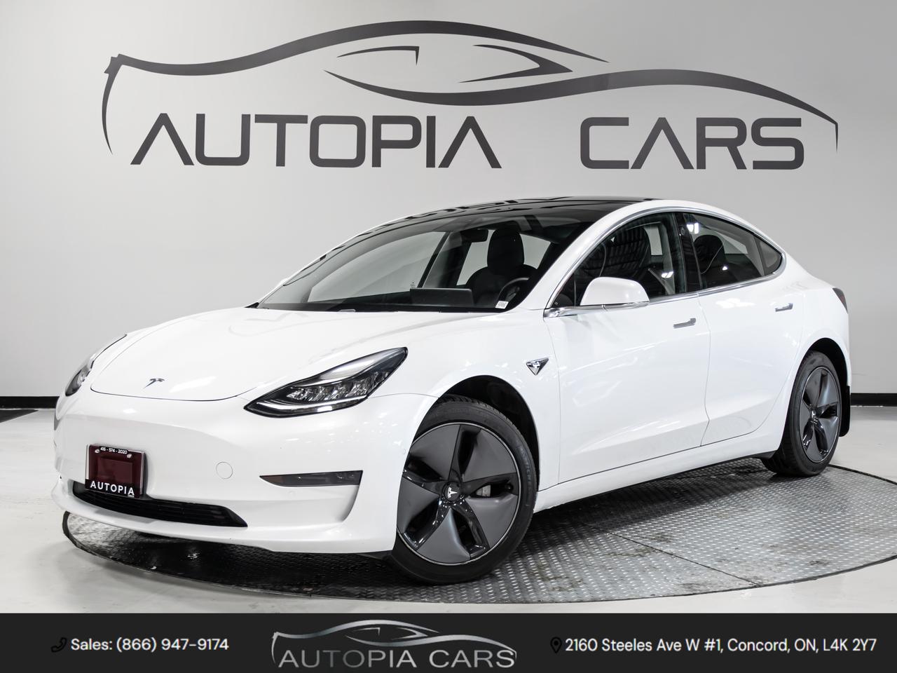 2019 Tesla Model 3 STANDARD RANGE PLUS RWD BLIND SPOTS NAVI REAR CAM Photo