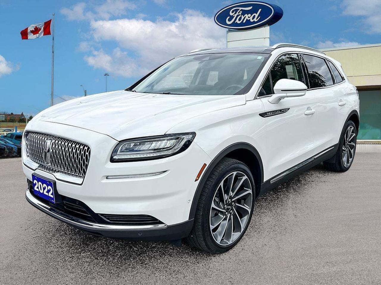 2022 Lincoln Nautilus Reserve   MOONROOF   2.7L V6   360 CAMERA MOONROOF Photo