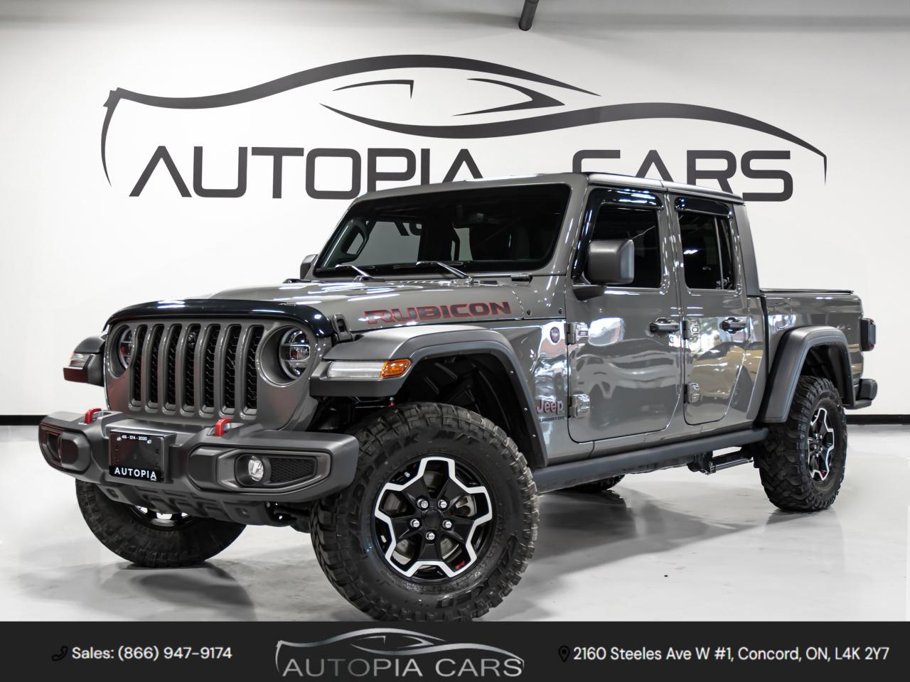 2022 Jeep Gladiator RUBICON 4x4 6 SPEED MANUAL NAVI REAR VIEW CAM Photo0