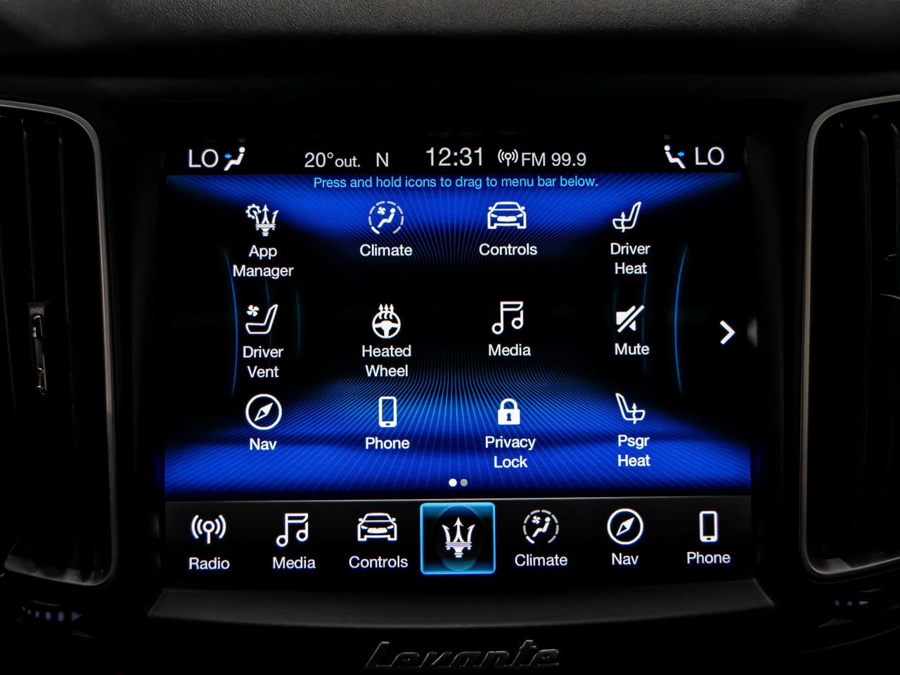 2019 Maserati Levante S GRANSPORT 3.0L BLIND SPOTS LOW KMS NAVI REAR CAM Photo