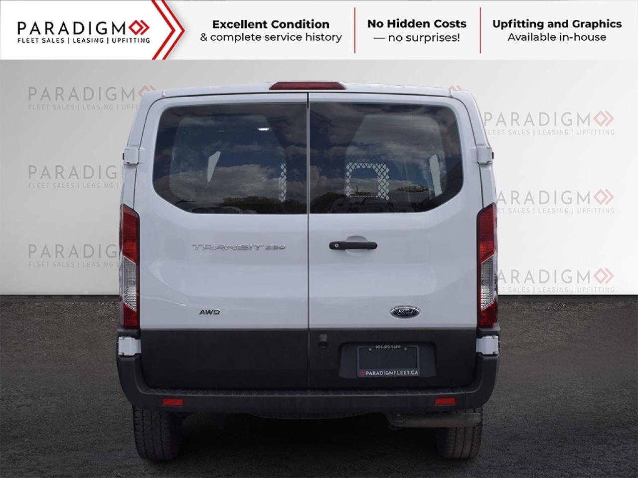 2024 Ford Transit Cargo Van T-250 130" Low Roof AWD Work Ready Photo3