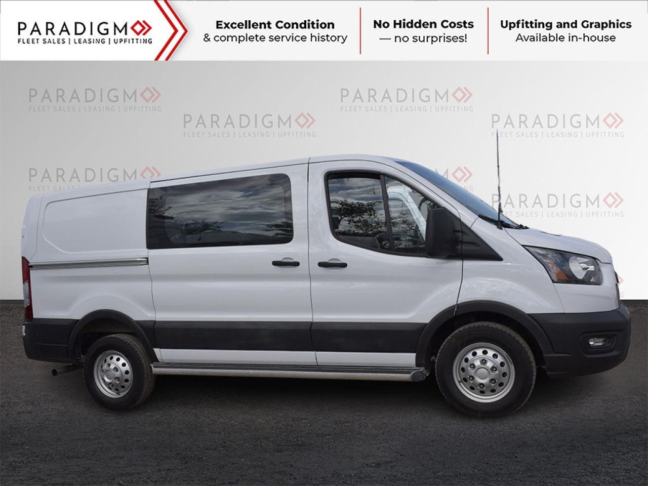 2024 Ford Transit Cargo Van T-250 130" Low Roof AWD Work Ready Photo2