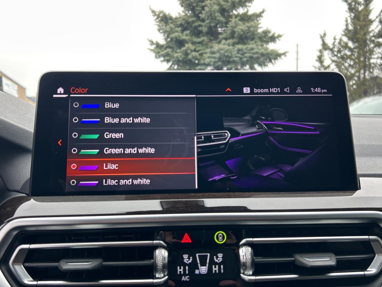 2025 BMW X4 HEADS UP DISPLAY, CARPLAY, PANOROOF,AMBIENT LIGHTS Photo