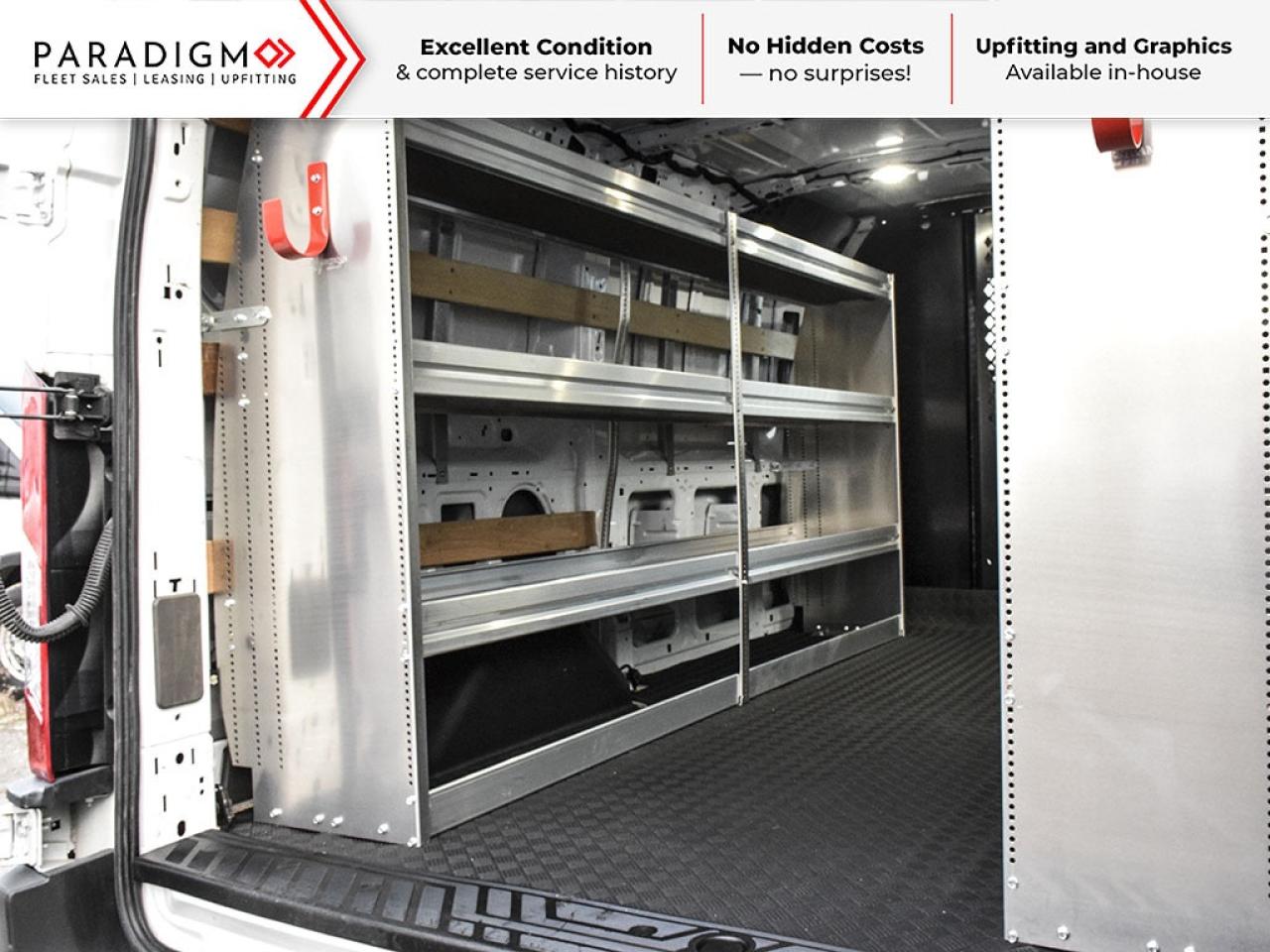 2023 Ford Transit Cargo Van T-250 130" Low Roof AWD Work Ready Stock Photo