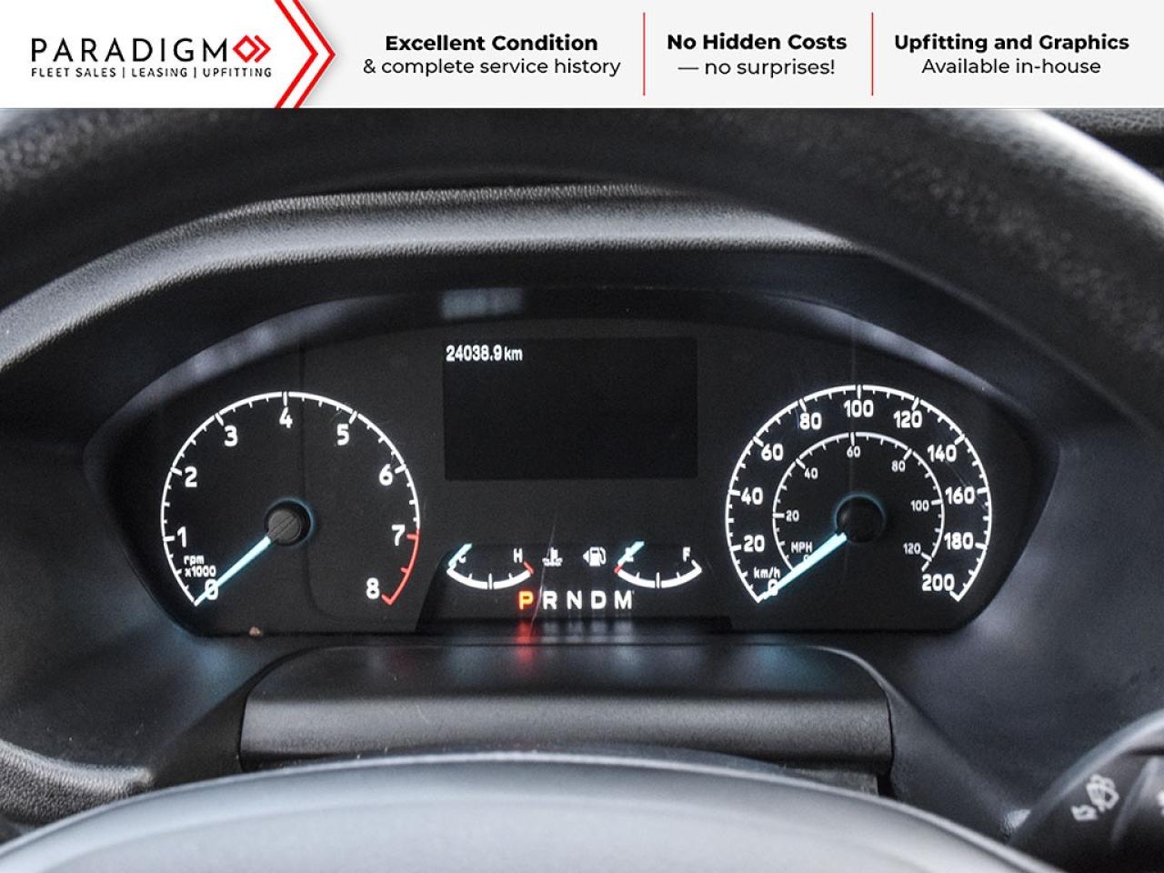 2023 Ford Transit Cargo Van T-250 130" Low Roof AWD Work Ready Stock Photo