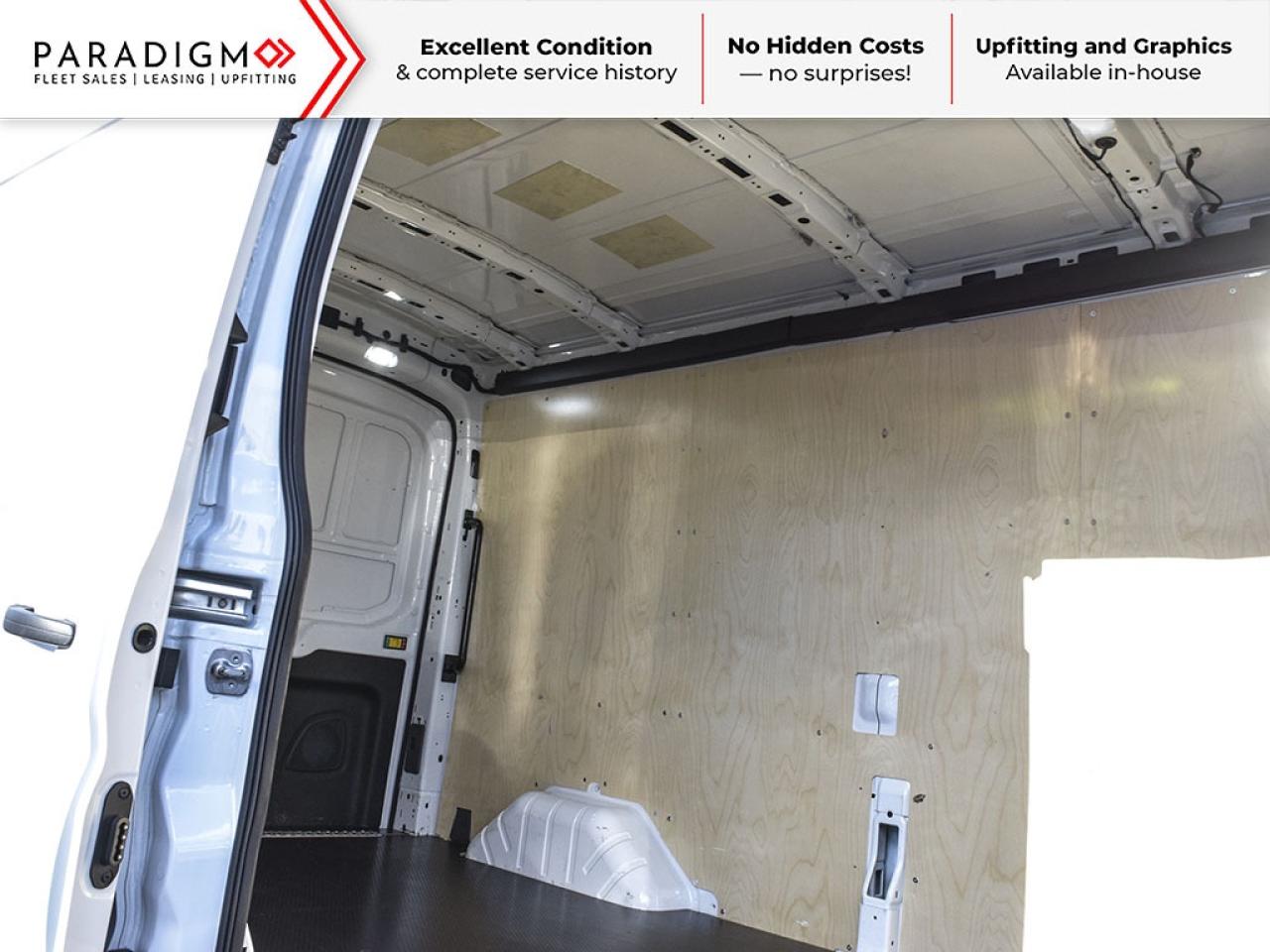 2025 Ford Transit Cargo Van AWD T- 250 Mid Roof   Shelving + Cab Divider Photo