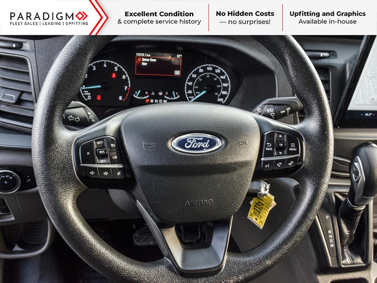 2025 Ford Transit Cargo Van AWD T- 250 Mid Roof   Shelving + Cab Divider Photo