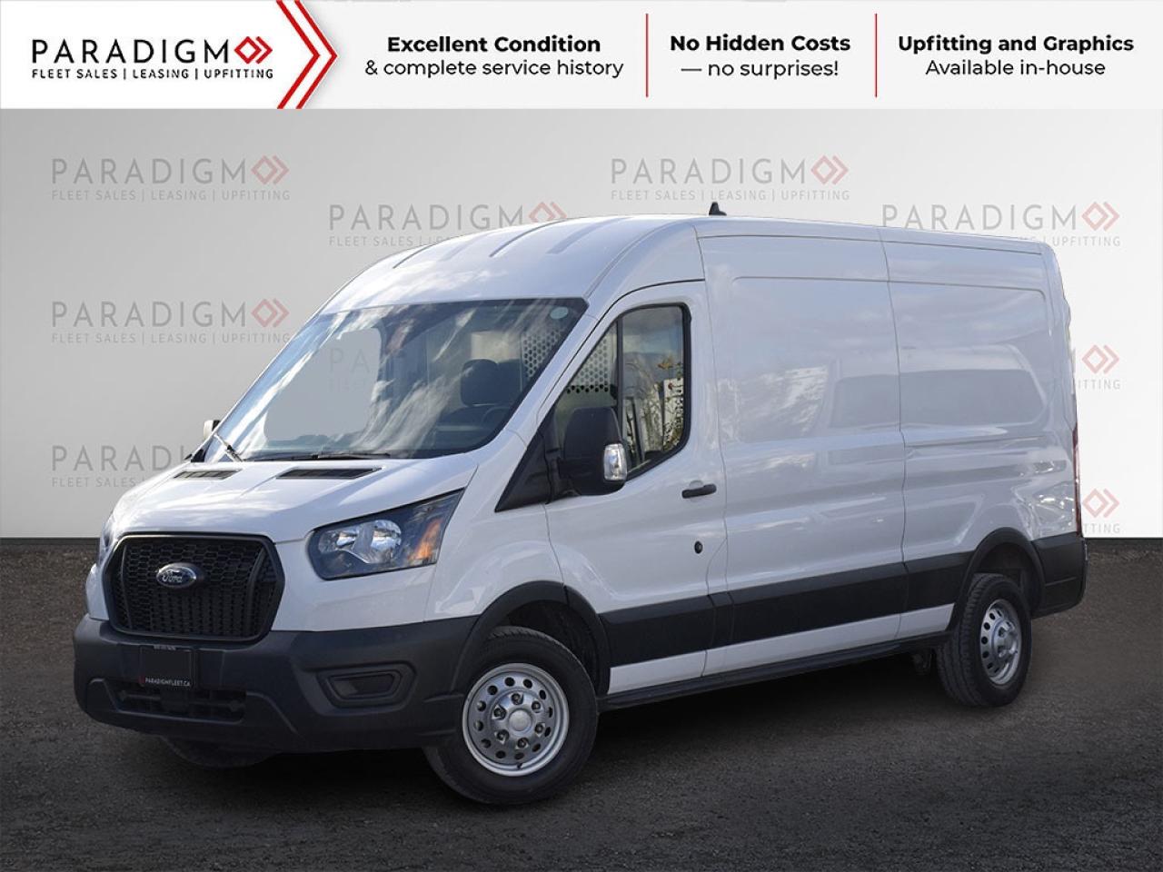 2025 Ford Transit Cargo Van AWD T- 250 Mid Roof   Shelving + Cab Divider Photo