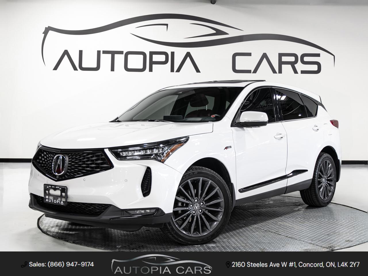 2023 Acura RDX PLATINUM ELITE  A-SPEC AWD RED INT HEADS UP NAVI Photo0