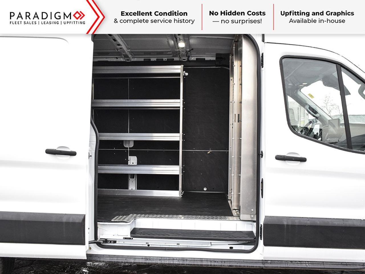 2025 Ford Transit Cargo Van T- 250 Mid Roof    Shelving + Cab Divider Photo