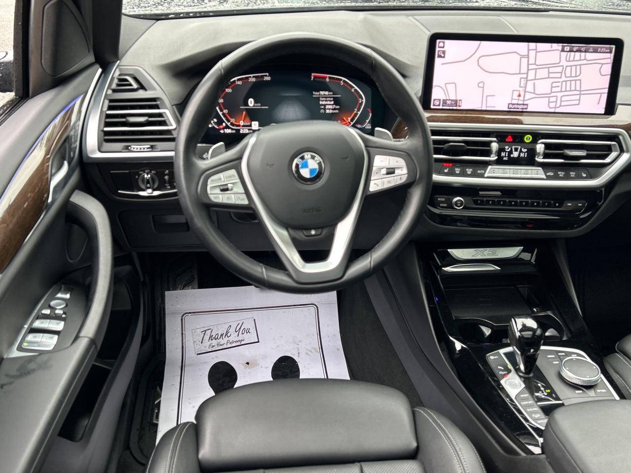 2024 BMW X3 AMBIENT LIGHT,PANOROOF, CARPLAY,NAVI,NEW TIRES Photo