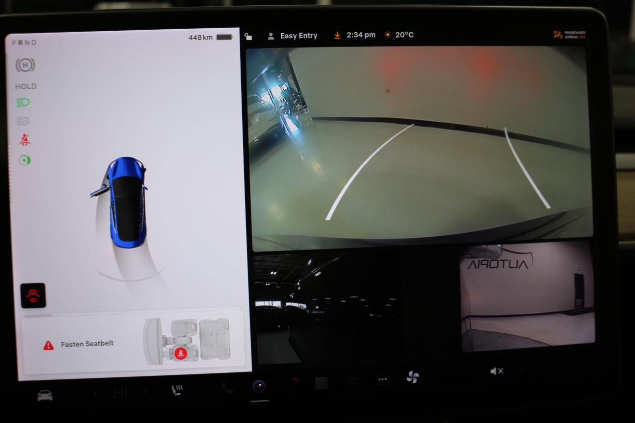 2018 Tesla Model 3 LONG RANGE BLIND SPOTS NAVI REAR VIEW CAMERA Photo