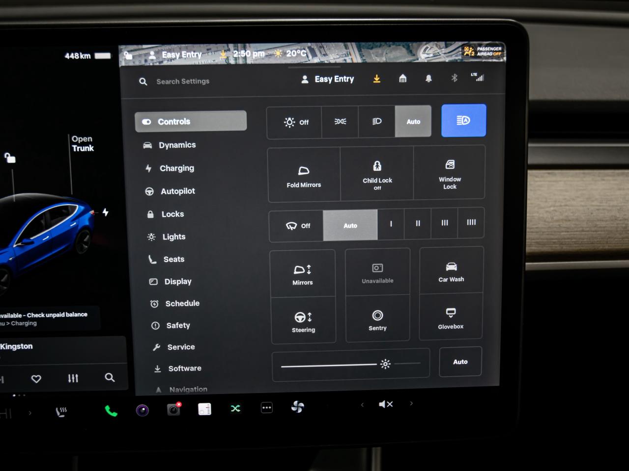2018 Tesla Model 3 LONG RANGE BLIND SPOTS NAVI REAR VIEW CAMERA Photo