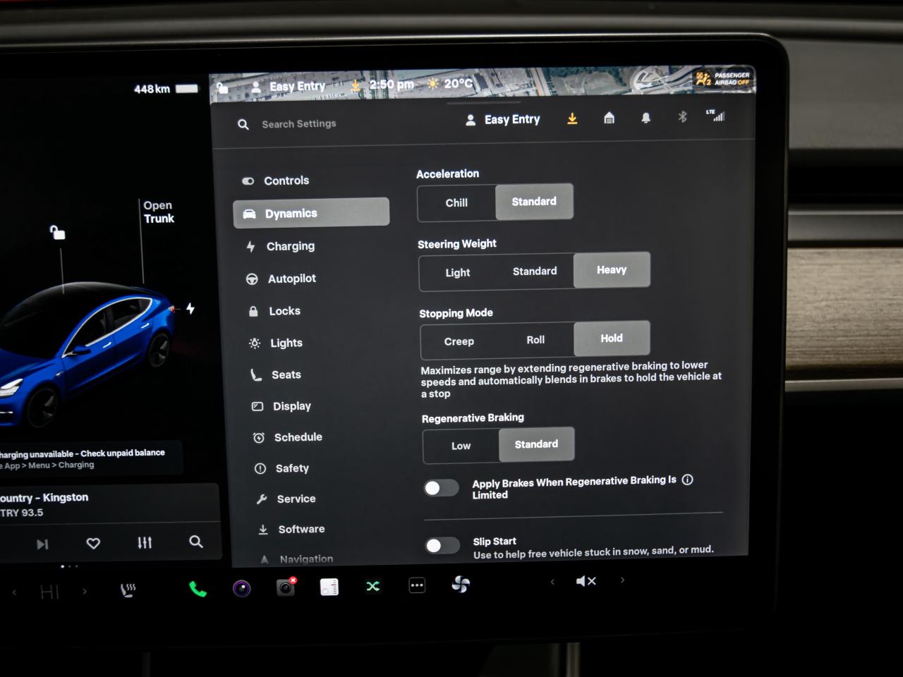 2018 Tesla Model 3 LONG RANGE BLIND SPOTS NAVI REAR VIEW CAMERA Photo