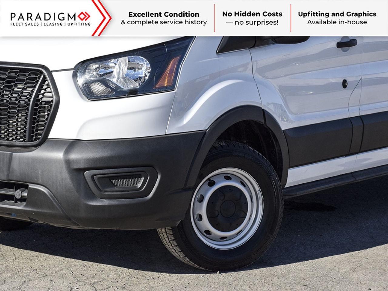 2024 Ford Transit Cargo Van T250 Mid Roof SHELVING & CAB DIVIDER WORK READY!! Photo