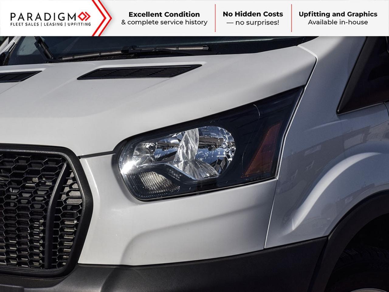 2024 Ford Transit Cargo Van T250 Mid Roof SHELVING & CAB DIVIDER WORK READY!! Photo