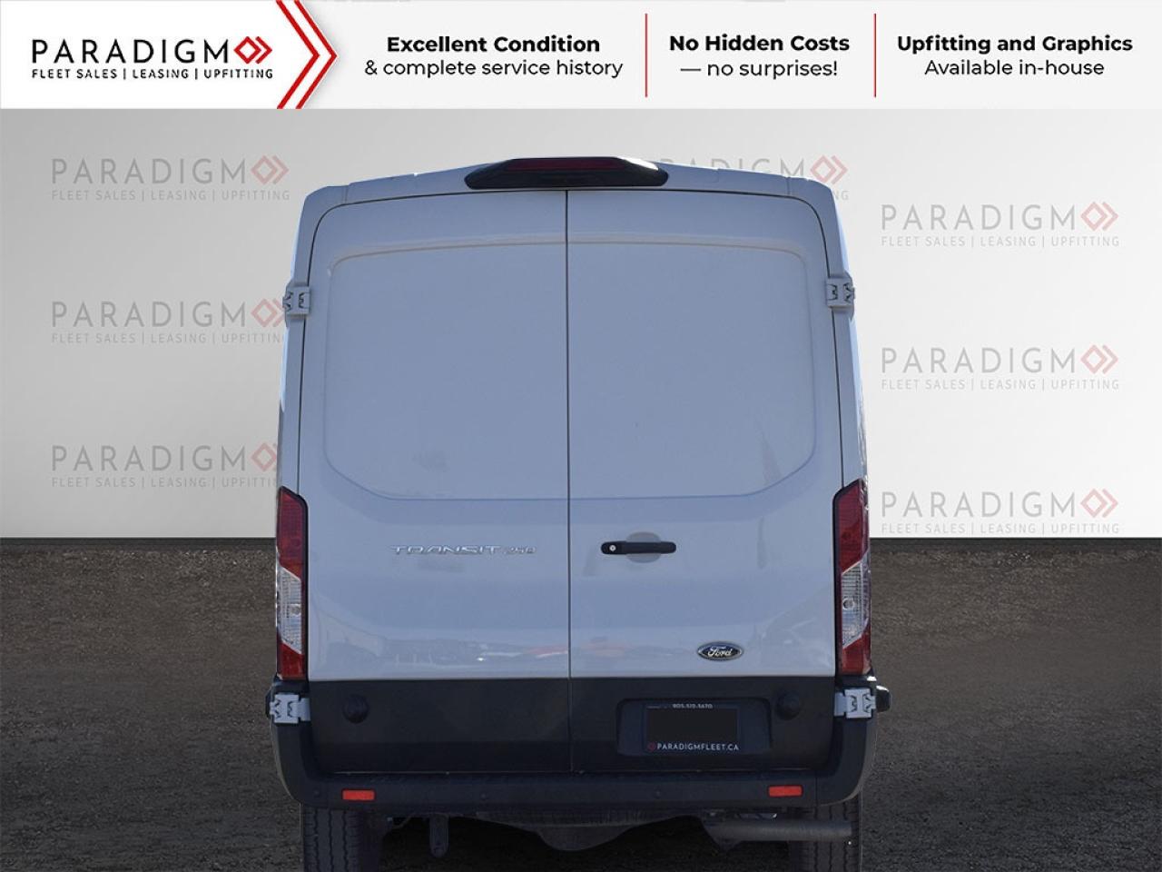 2024 Ford Transit Cargo Van T250 Mid Roof SHELVING & CAB DIVIDER WORK READY!! Photo