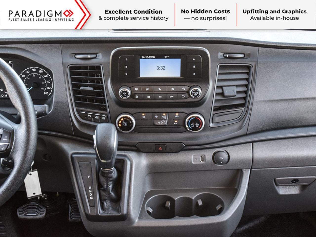 2024 Ford Transit Cargo Van T250 Mid Roof SHELVING & CAB DIVIDER WORK READY!! Photo