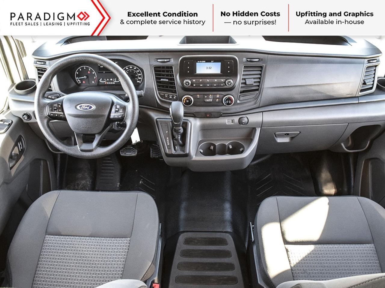 2024 Ford Transit Cargo Van T250 Mid Roof SHELVING & CAB DIVIDER WORK READY!! Photo