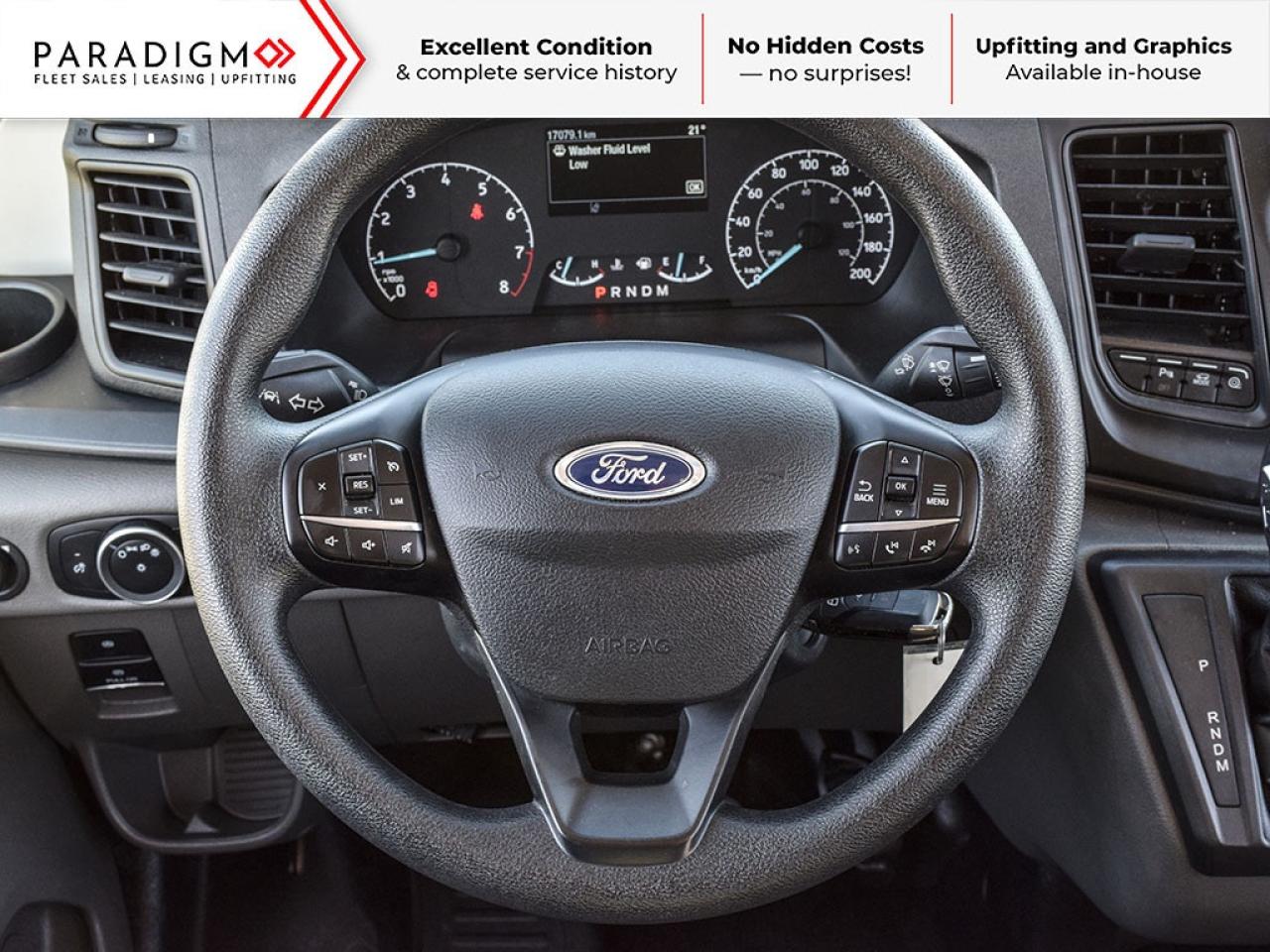 2024 Ford Transit Cargo Van T250 Mid Roof SHELVING & CAB DIVIDER WORK READY!! Photo