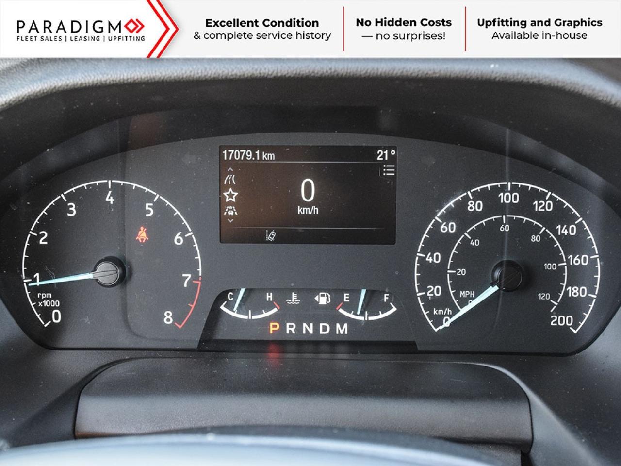 2024 Ford Transit Cargo Van T250 Mid Roof SHELVING & CAB DIVIDER WORK READY!! Photo