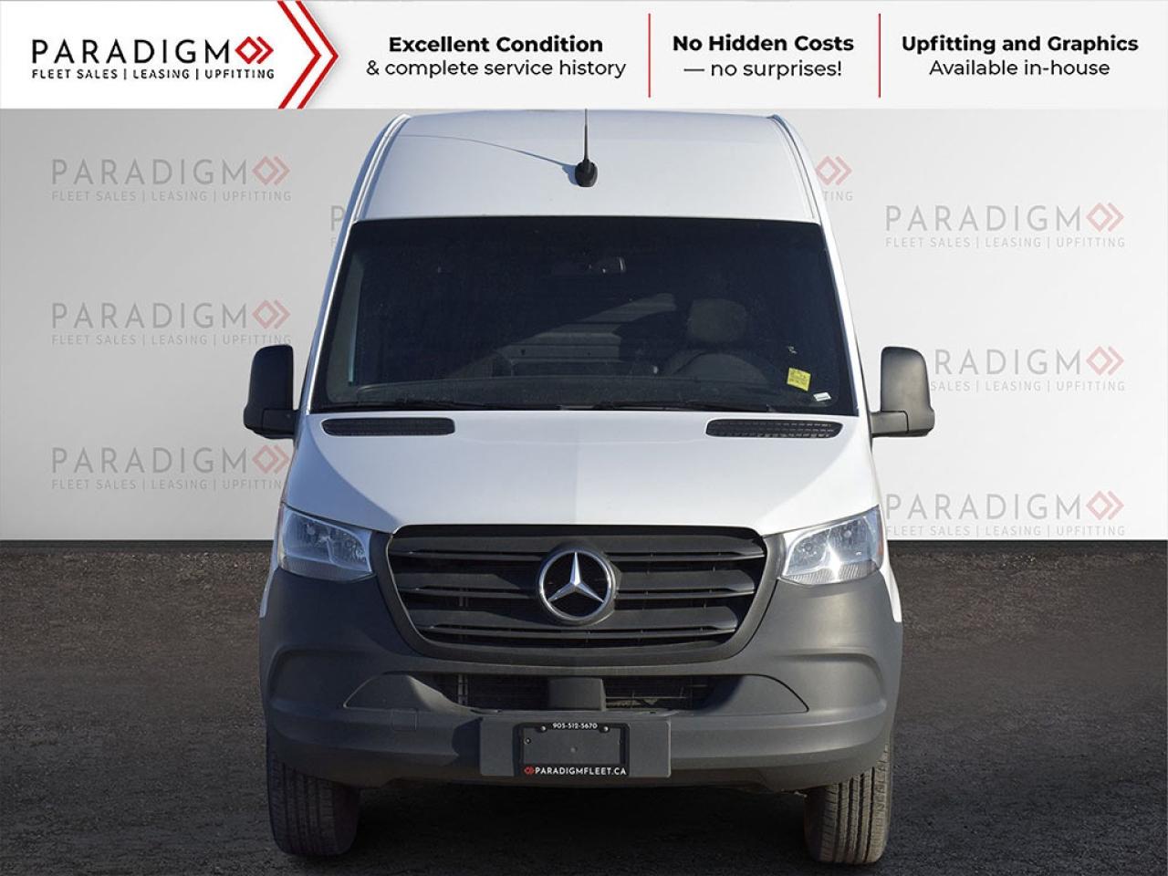 2024 Mercedes-Benz Sprinter 2500 Mercedes Benz 170" WB High Roof ready to customize Photo3