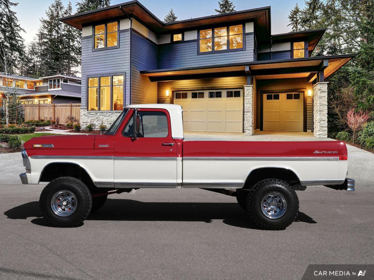 1971 Ford F-100 360 V8   MANUAL   4WHEEL DRIVE l NEW POWER STEERIN Photo2